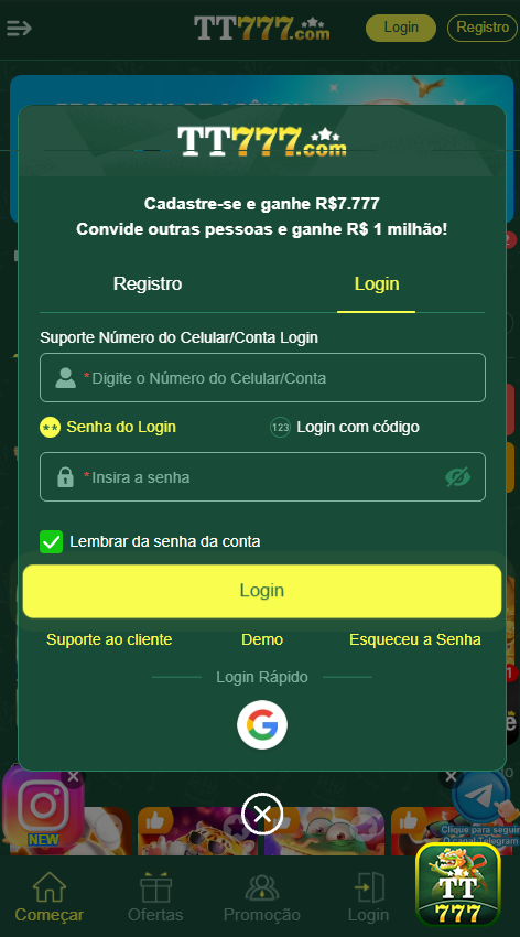 tt777.com Por Que Criar Conta na tt777.com?